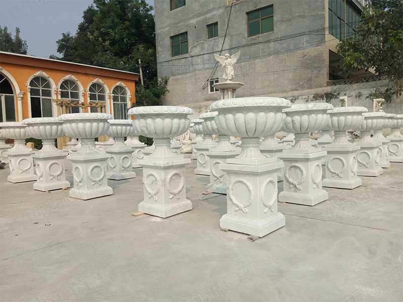 景觀雕塑花盆，定制景觀花盆廠家